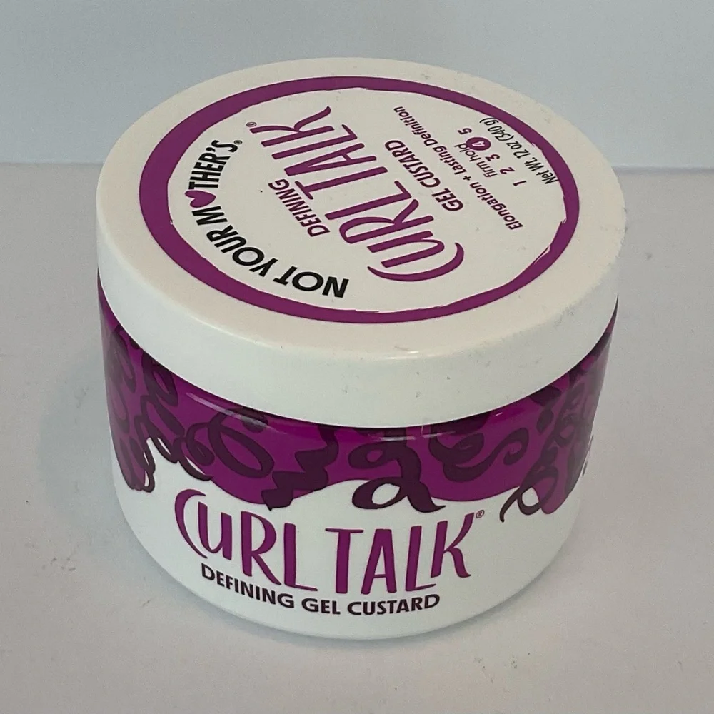 Not Your Mother’s Defining Curl Talk Gel Custard Firm Hold 4 12 OZ New